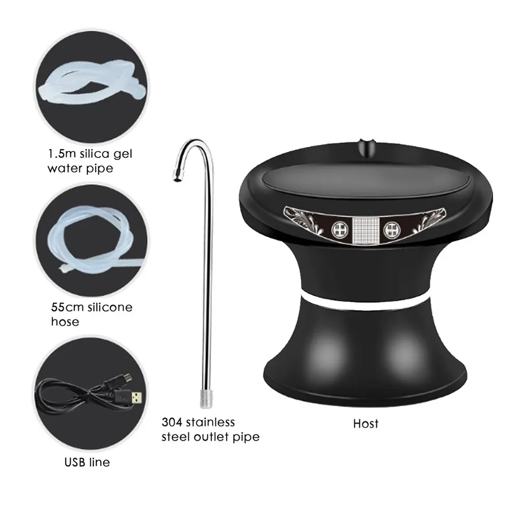 Прочный USB диспенсер для воды портативный галлон переключатель питьевой бутылки