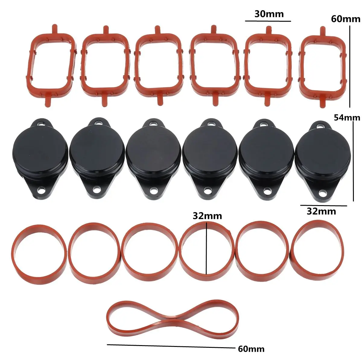 19 шт маленького размера круглой формы с диаметром 32 мм уплотнительное Ringen