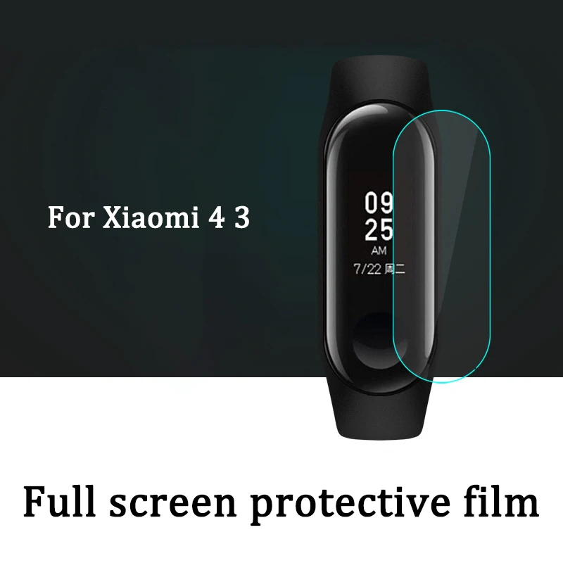 Защитная пленка на весь экран для Xiaomi Mi Band 4 3 Pro Miband4 Взрывозащищенная защитная HD