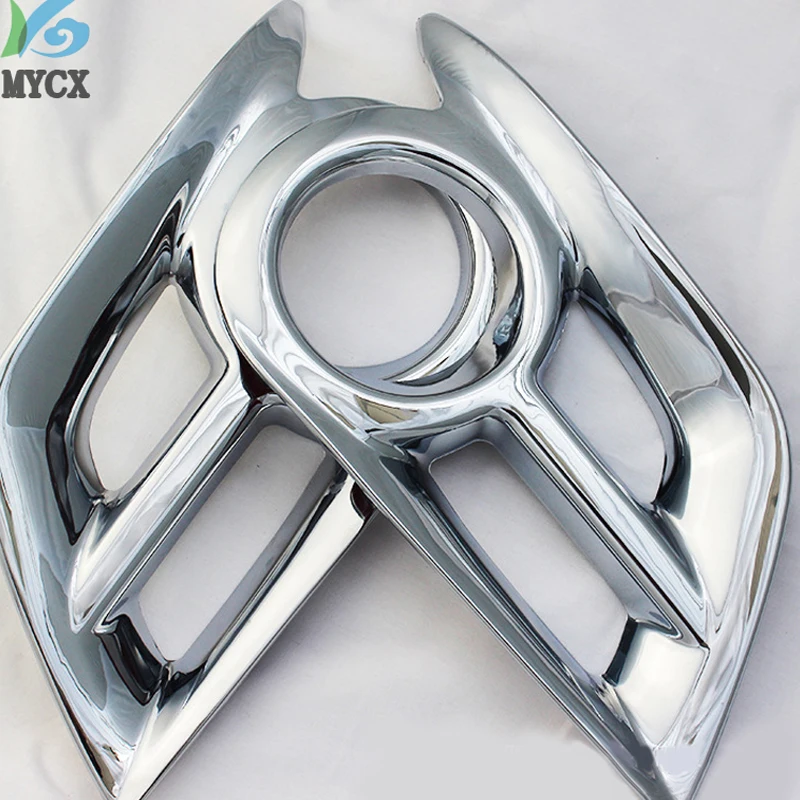Фото Хром для Toyota Hilux, аксессуары, крышка противотуманных фар из АБС-пластика для Toyota Hilux Vigo 2012 2013 2014, детали для стайлинга автомобилей №5