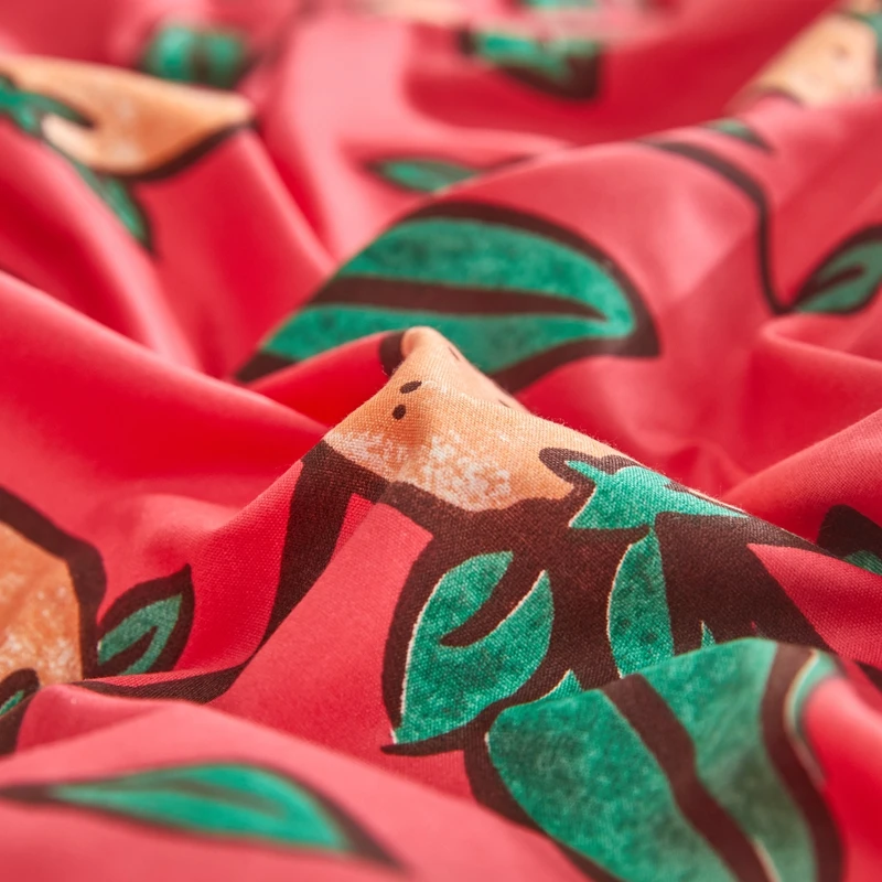 3/4 шт. Комплект постельного белья из полиэстера | Дом и сад