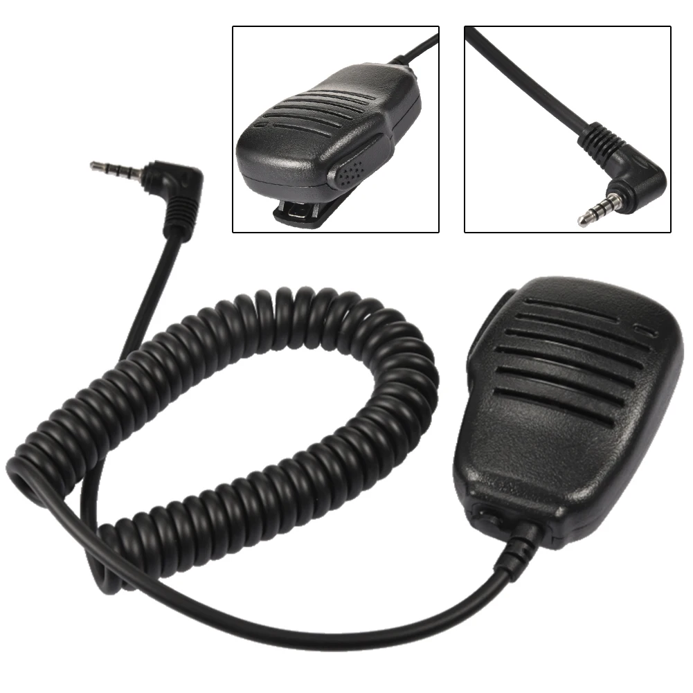 

3,5 мм PTT Микрофон PTT дистанционный динамик для Yaesu / Vertex VX-1R 210 210A 2-сторонний аксессуары для микрофона