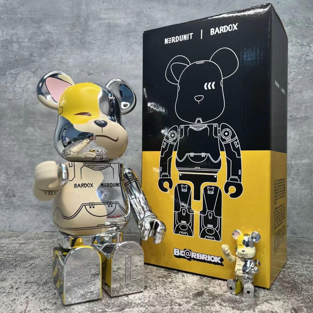 

Аниме экшн-фигурка BEARBRICK, 28 см, 400% дюйма, 7 см, 100%, модное украшение комнаты, виниловая Статуя Кукла, подарок на день рождения