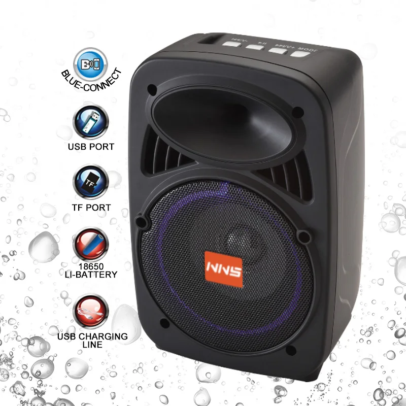 NNS NS Q85BT bluetooth динамик беспроводная басовая стерео звуковая система поддержка tf