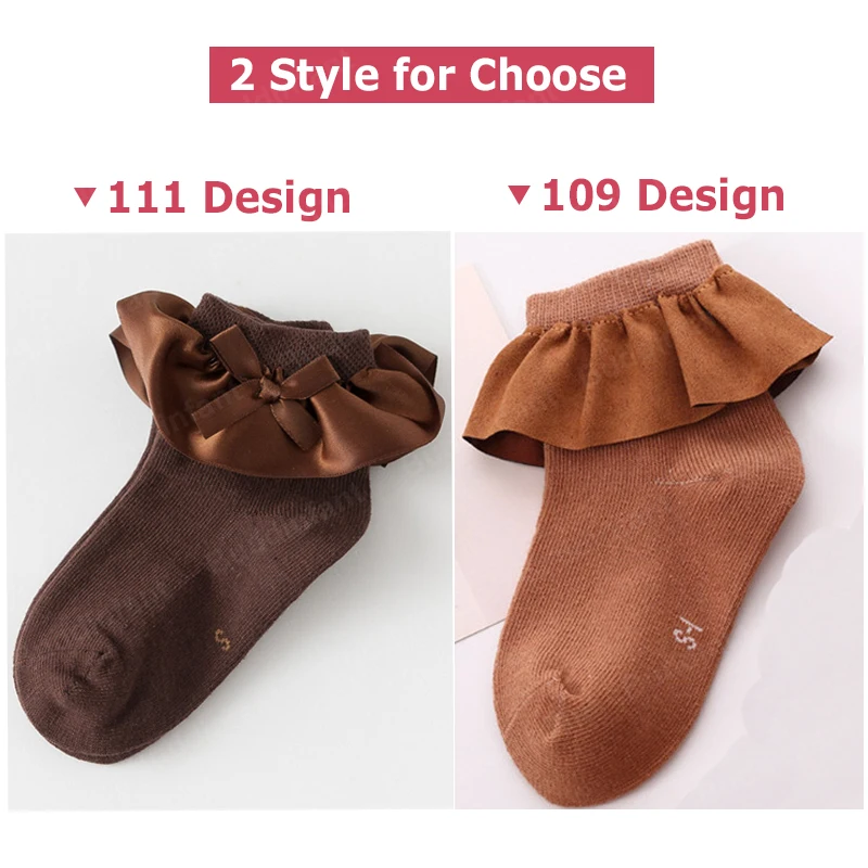 

Fashion lace ruffled soft cotton girls socks top quality spring summer cute socks ruffles sweet princess baby girl birthday gift