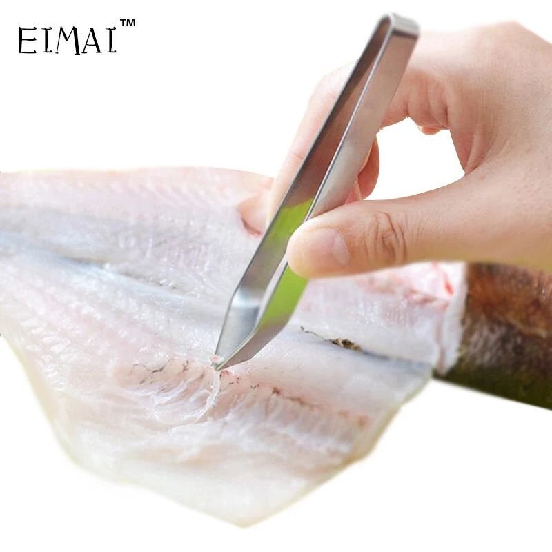 Инструменты для морепродуктов EIMAI экологичный зажим рыбьей кости из нержавеющей