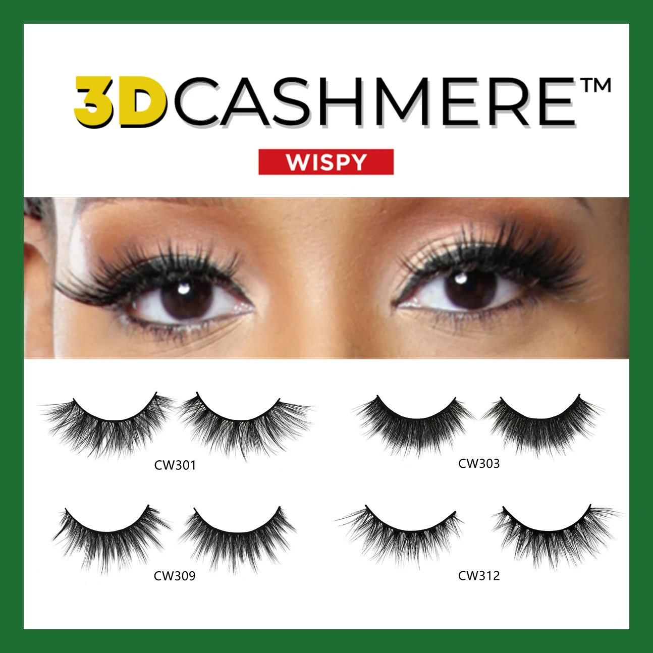 EYENGLE ресницы 3D CASHMERE CW Накладные природных тонкими пышная Нижняя ручной работы 10 20