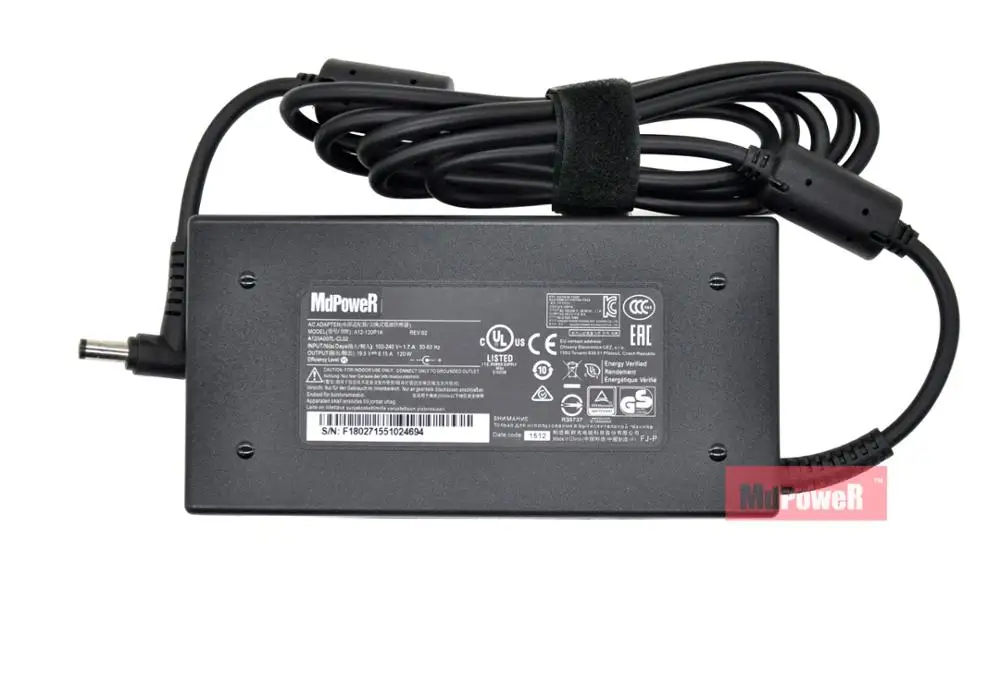Оригинальный блок питания Chicony 19 5 в 120 А Вт для MSI GE60 GE70 GP60 PE62 GE72 GF63 16GH адаптер
