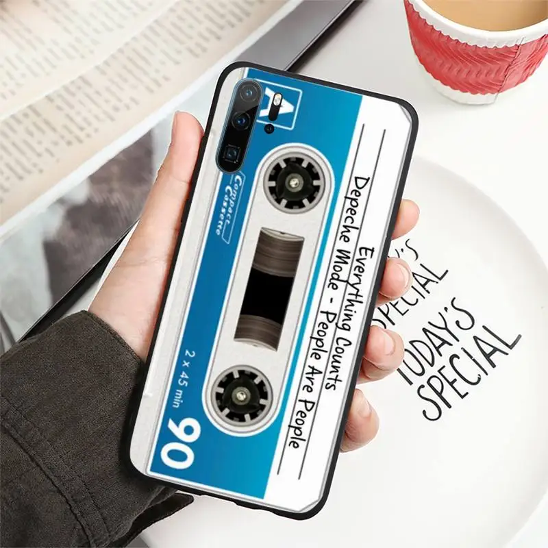 

Magnetic tape Phone Case For Huawei P40 P20 P30 Mate 40 20 10 Lite Pro Nova 5t P Smart 2019