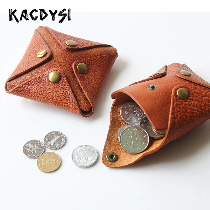 Маленький кошелек из натуральной коровьей кожи унисекс качественный