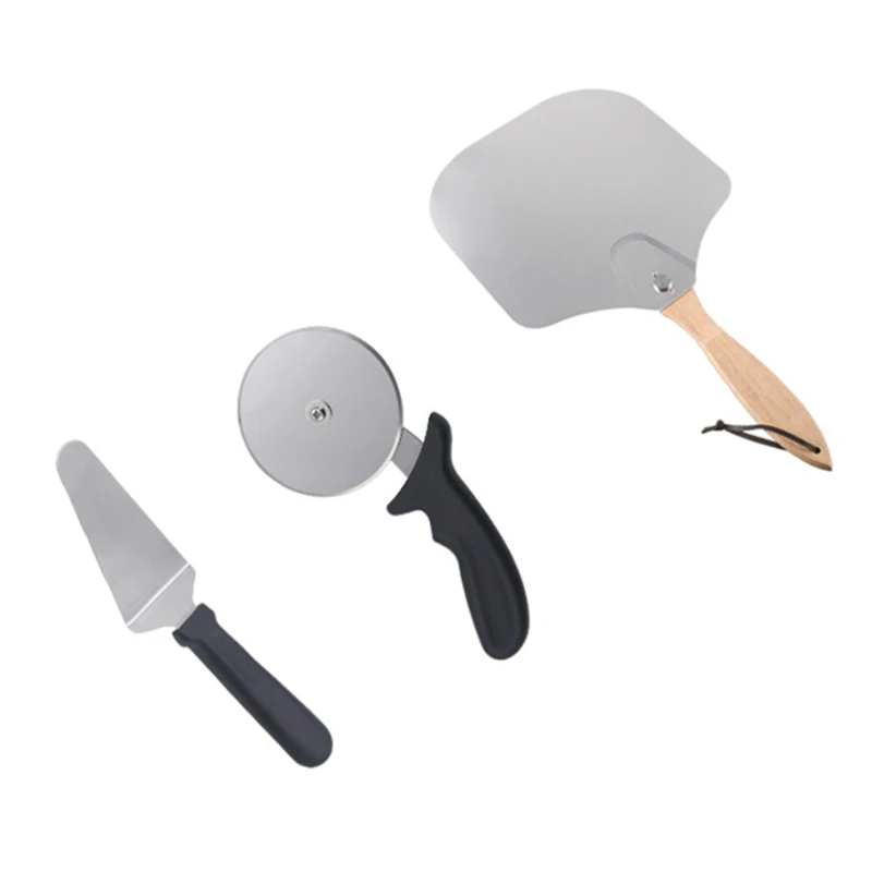 

Foldable Pizza Peel Pizza Pan With Wood Handle,Pizza Spinner,Pizza Spatula For Baking,Slicing Homemade Pizza Bread