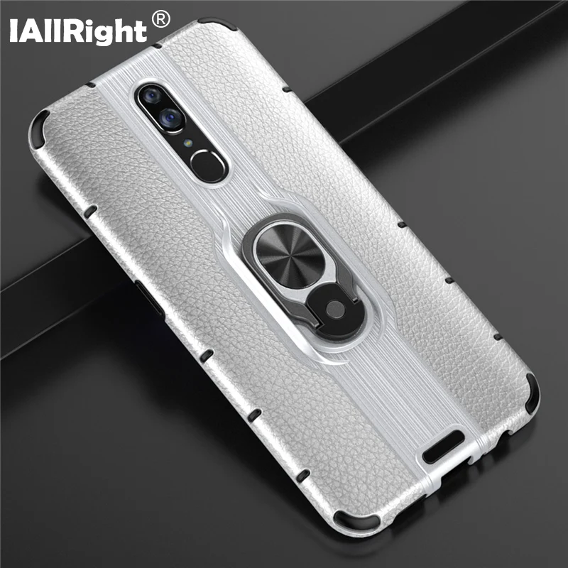Новые поступления Жесткий ПК + мягкая искусственная кожа для OPPO F11/A9 чехлы