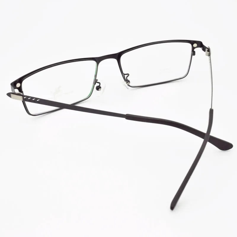 Квадратные очки в полуоправе для мужчин близорукости с поляризационными
