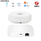 Пульт ДУ SMATRUL Tuya Zigbee 3,0 для умного дома, хаб с проводнымбеспроводным шлюзом, связь с приложением 100, работает с Alexa