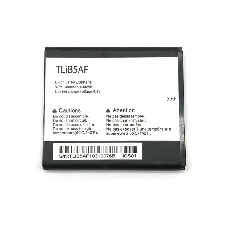 Аккумулятор TLiB5AF 1800 мАч для Alcatel One Touch Pop C5 OT 5036 5036D 5037 5037D 5037A 5037X аккумулятор