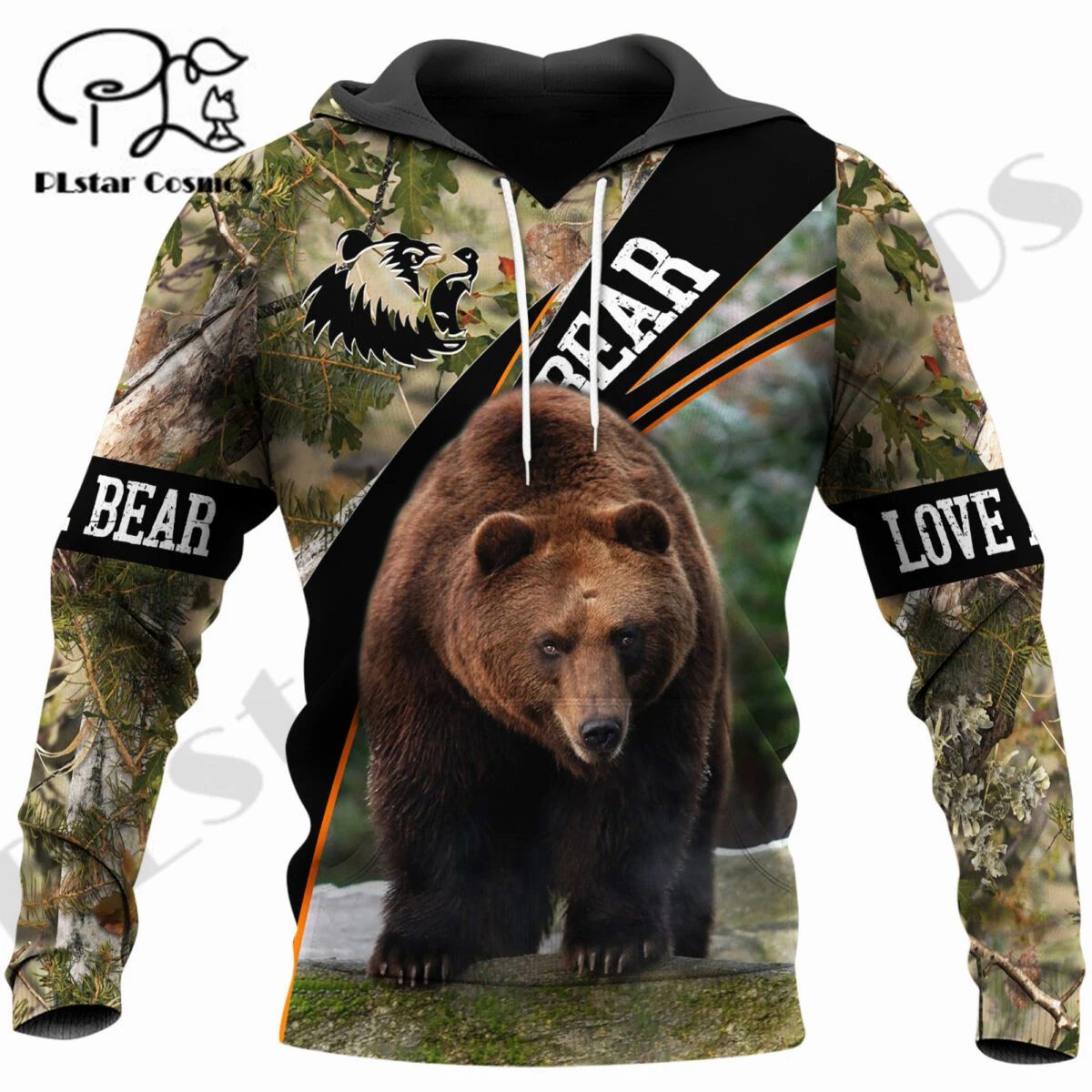 

PLstar Cosmos 3DPrint Newest Bear Hunting Art Unique Men/Women Premium Hrajuku Casual Streetwear Hoodies/Zip/Sweatshirt Style-12