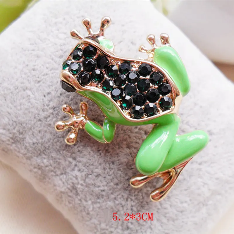 Vintage color enamel bird goldfish insect bee golden cicada brooch clothing hat animal brooches accessories gift | Украшения и