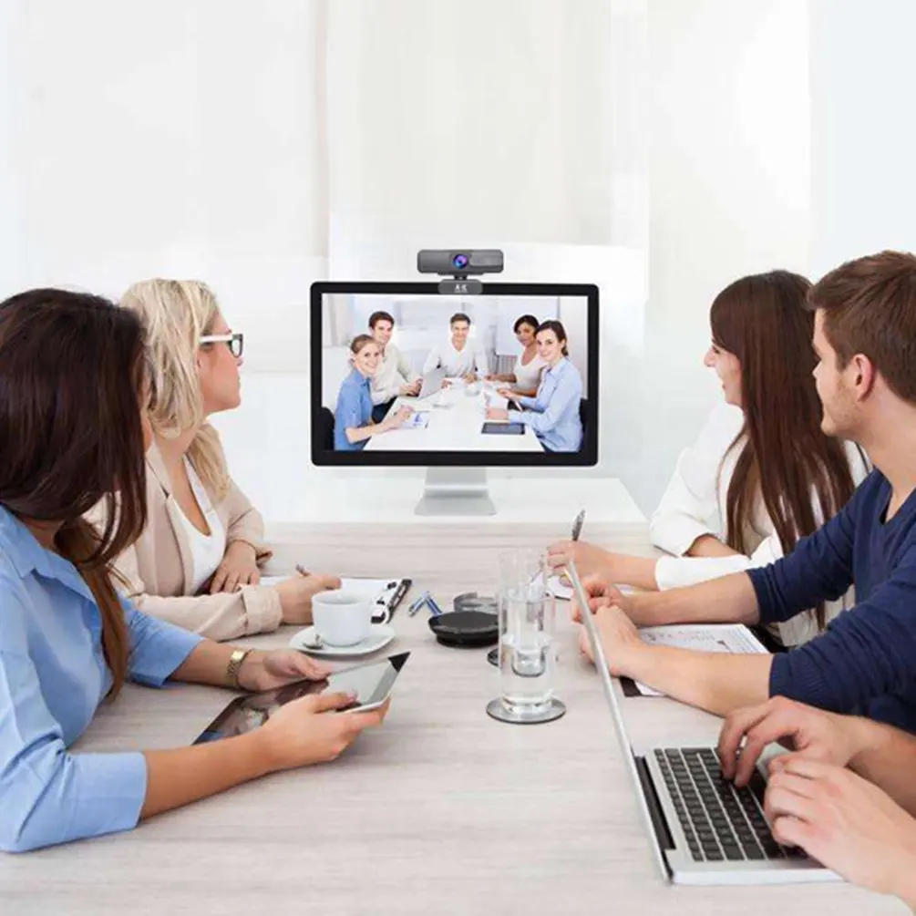 

Webcam 1080P Full HD Webcam with Microphone USB Plug with Multifunctional Basic Macro Imaging Camera AF Autofocus Lens