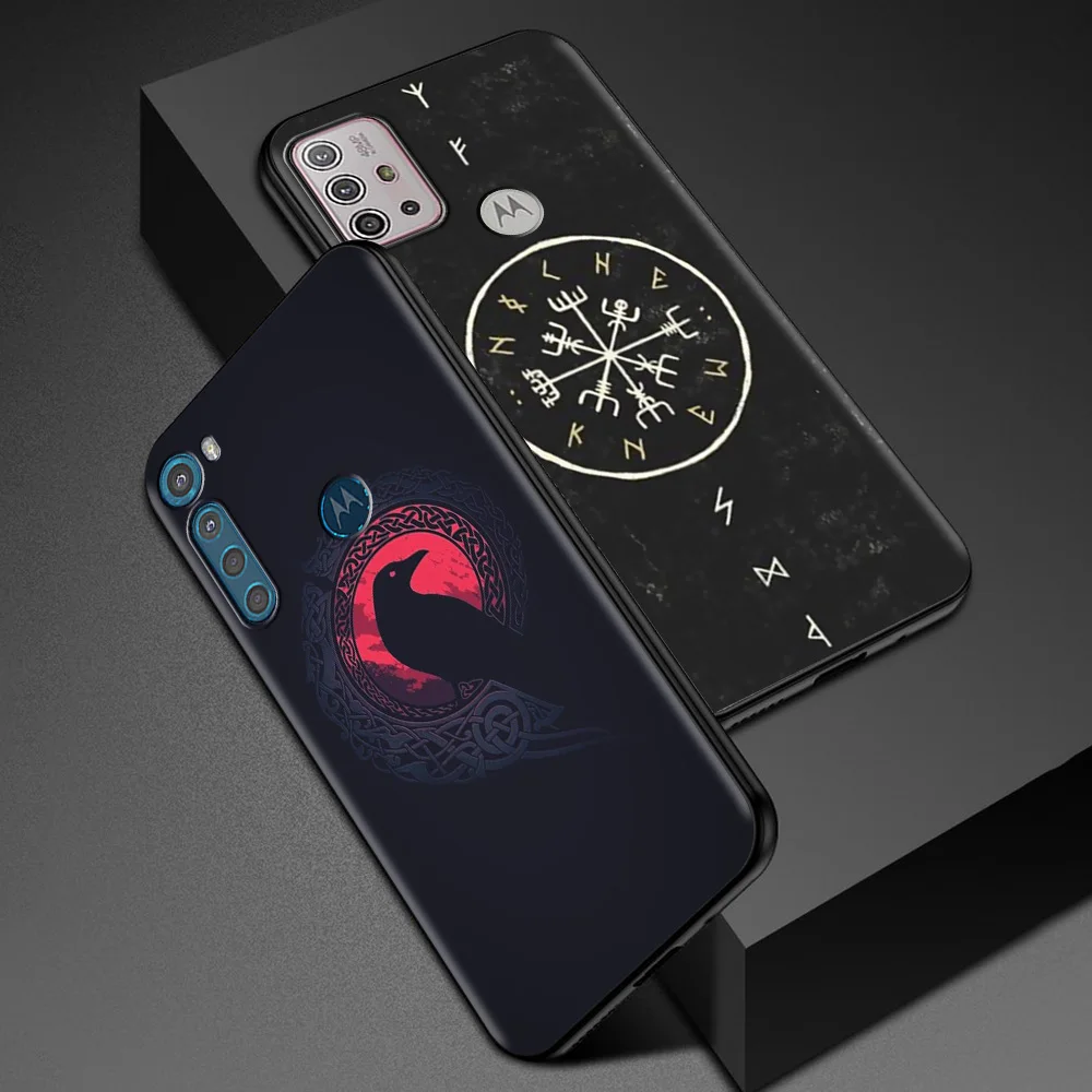 viking vegvisir logo for motorola one fusion case for moto g10 g9 g8 plus play power one g20 g30 g40 g50 g60 edge 20 phone shell free global shipping