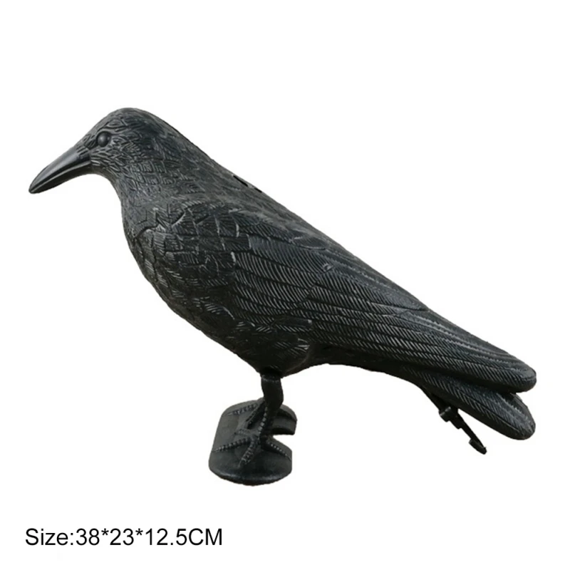 Обычные модели охотничья наземная комната украшение домашнего декора ворона