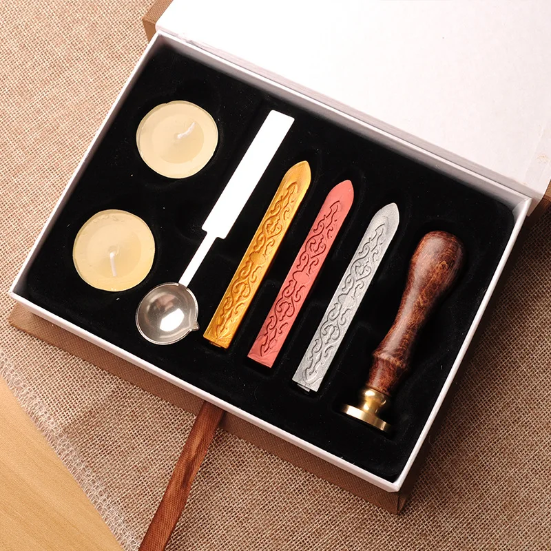 Горячая Распродажа Набор восковых штампов письмо благословение вампир