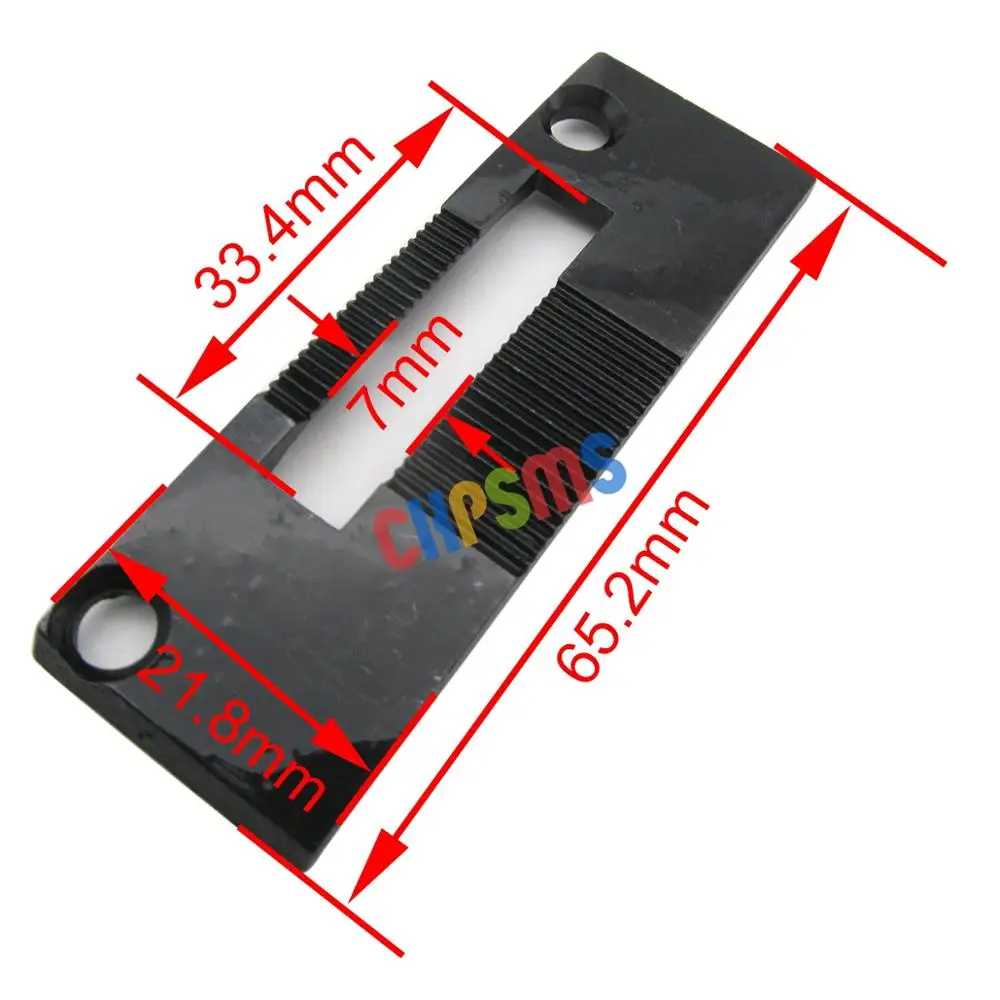 Для JUKI LU-563 FEEDER DOG & NEEDE PLATE B1109-563-000 + B1613-563-000