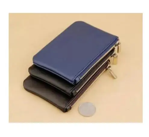 

New fashion men's and women's Genuine leather agile wallet purse free shipping