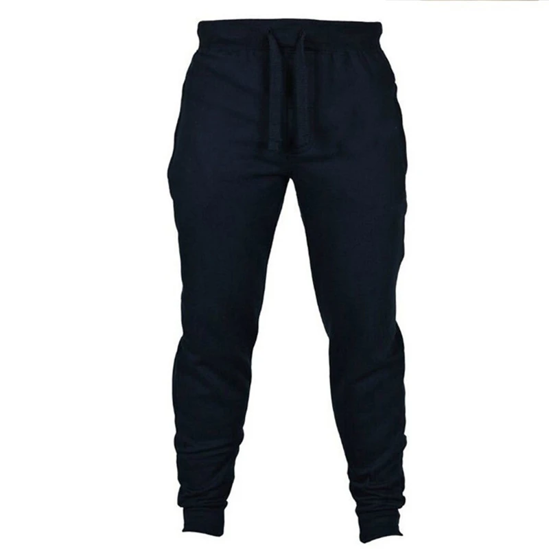 

Autumn 5 Solid Color Men Joggers Sweatpants Men Joggers Trousers Sporting Clothing The High Quality Bodybuilding Pants