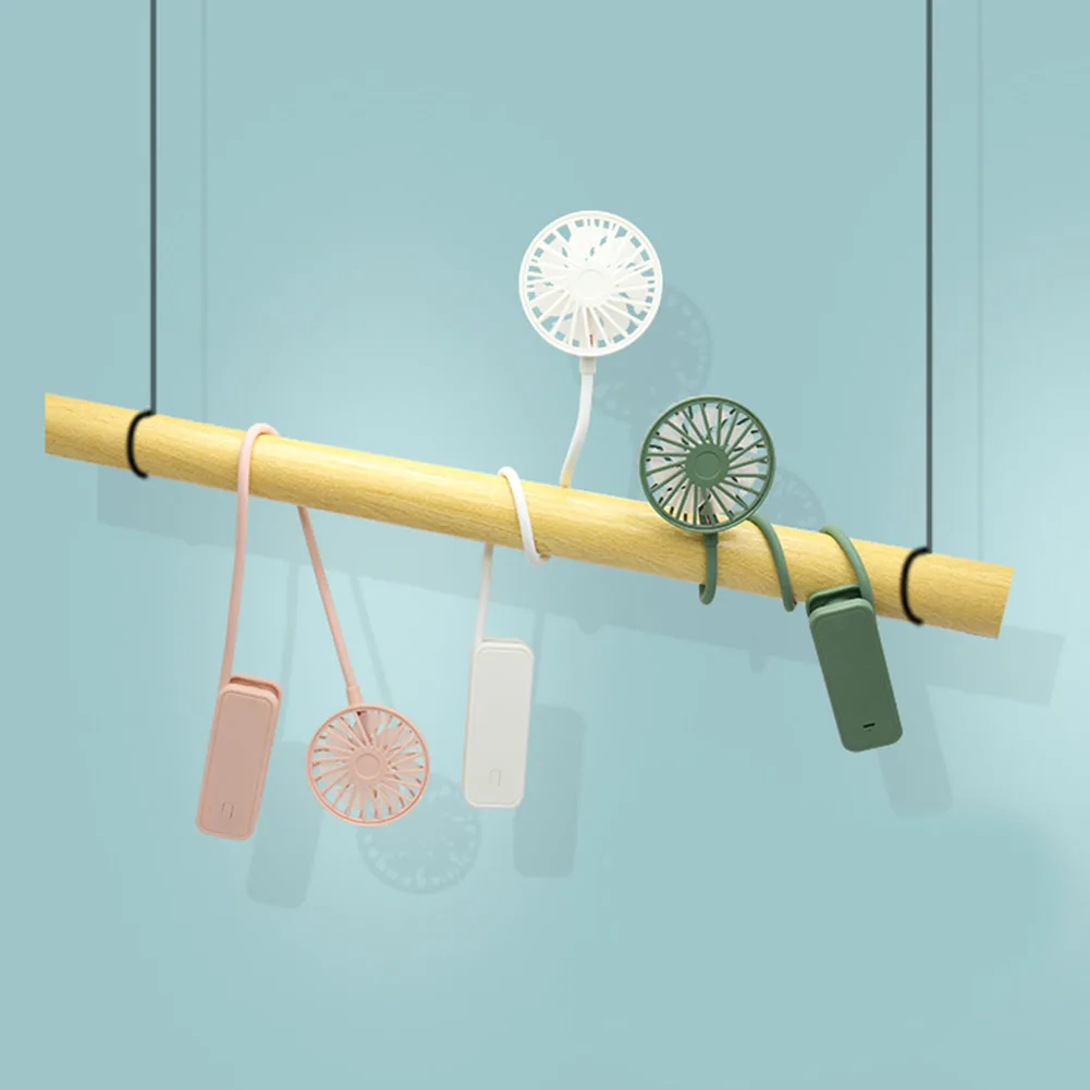 

Портативные вентиляторы с шейным вентилятором, перезаряжаемый мини-USB воздушный охладитель, бесшумные спортивные вентиляторы для дома и ул...