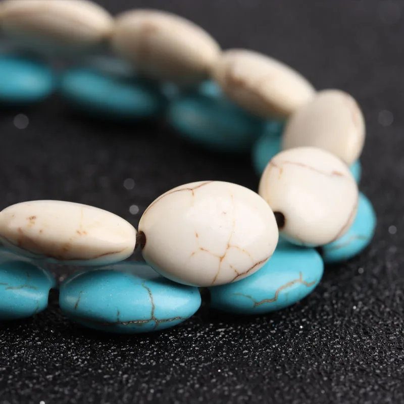 42шт/лот натуральный камень бирюзовые бусины круглые свободные для изготовления ювелирных изделий браслет аксессуары 10*10мм оптом на.