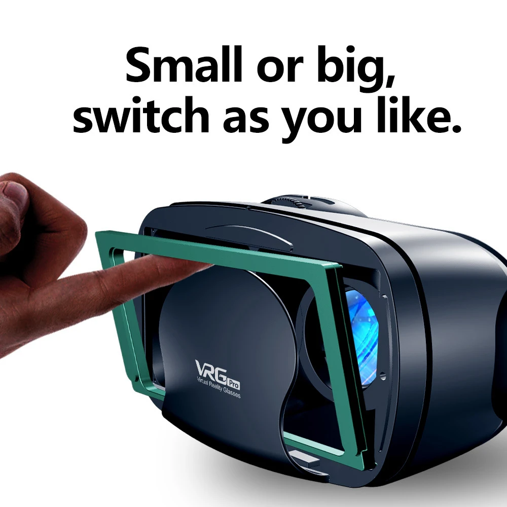3D шлем виртуальной реальности Очки беспроводная качалка гарнитура