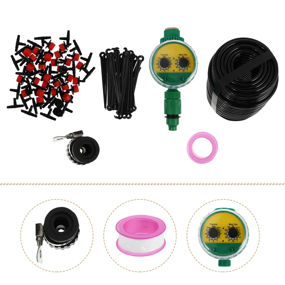 

1 Set Automatic Drip Irrigation Set Useful Garden Hose Watering System Kit