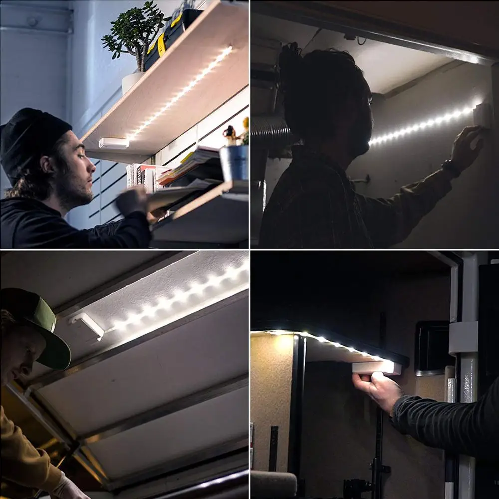 Светодиодсветильник светильники для крана на батарейках AA 3 шт. в упаковке шкафа