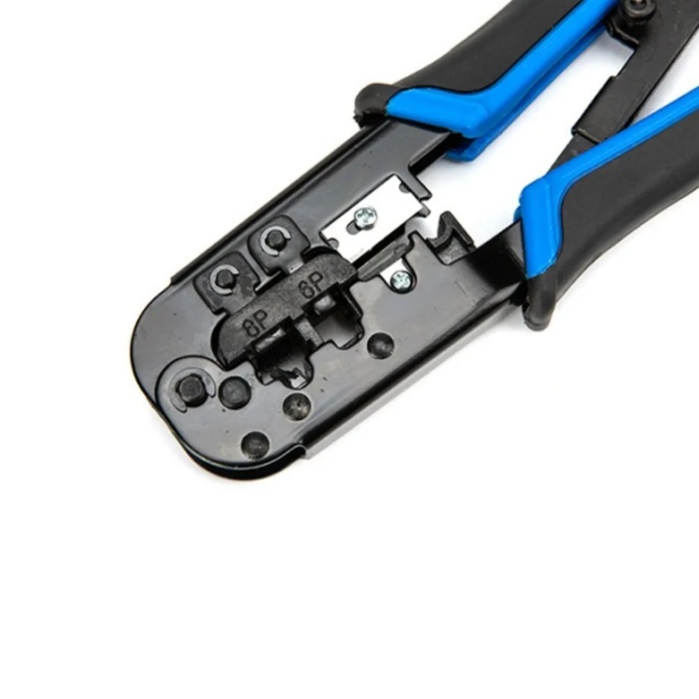 RJ45 Crimper Tool RJ11 Cat5e Cat6 Cable Crimping Network Pliers 8P/6P Multi-function Peeling Shear | Компьютеры и офис