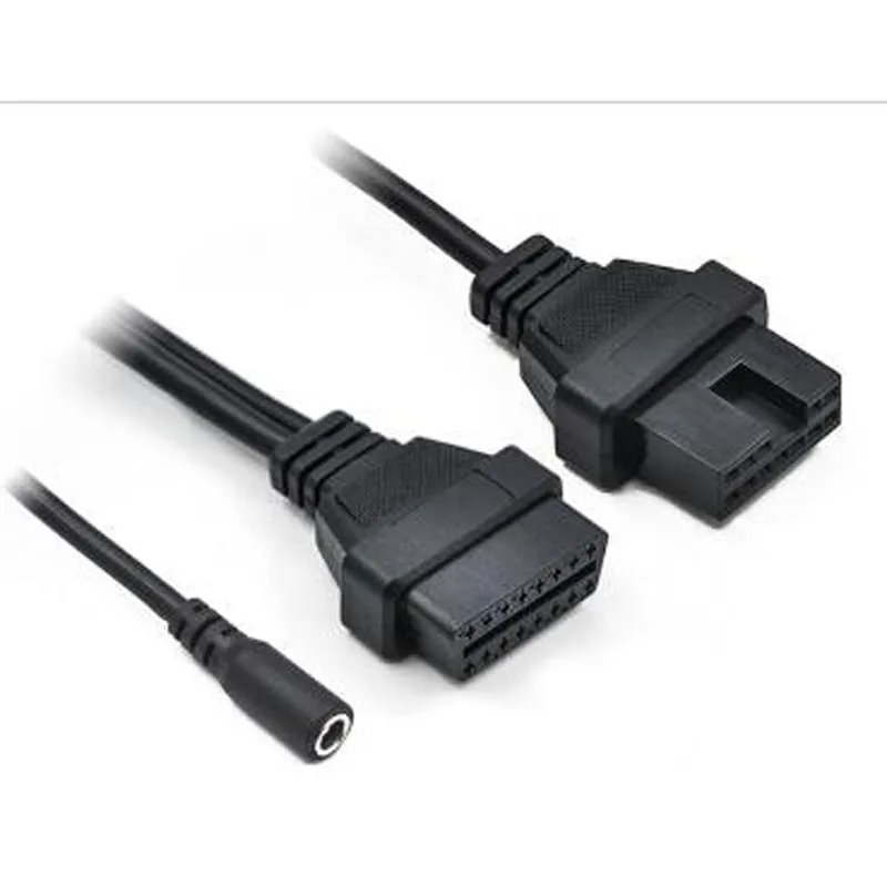Качественный кабель OBD для Mitsubishi Удлинительный с 12 Pin на 16 штекер гнездо OBD2