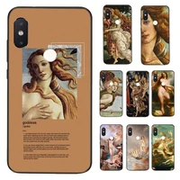 yinuoda art painting the birth of venus phone cover for xiaomi redmi 5 5plus 6 6a 4x 7 7a 8 8a 9 note 5 5a 6 7 8 8pro 8t 9