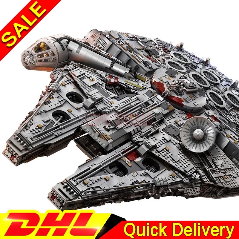 В наличии DHL доставка LP 05132 8445 шт Новый 75192 конечный коллекционер комплект эсминца