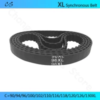 xl timing belt 909496100102110116118120126130xl width 10mm drive belt rubber synchronous belt 90xl 94xl 96xl 100xl