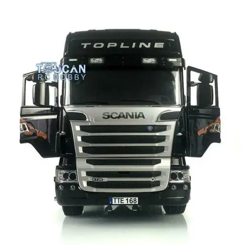 1/14 металлический шасси LESU Highline R730 8*8 Gripen для самостоятельной сборки Hercules Scania