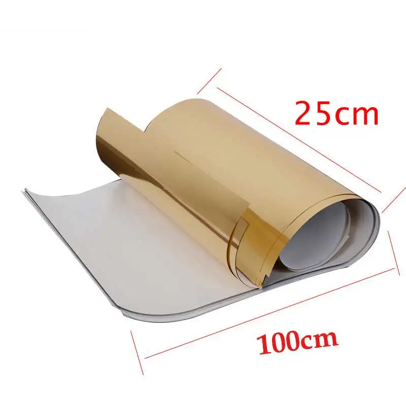 Оптовая продажа металлическая Золотая фольга передачи тепла хорошее flex