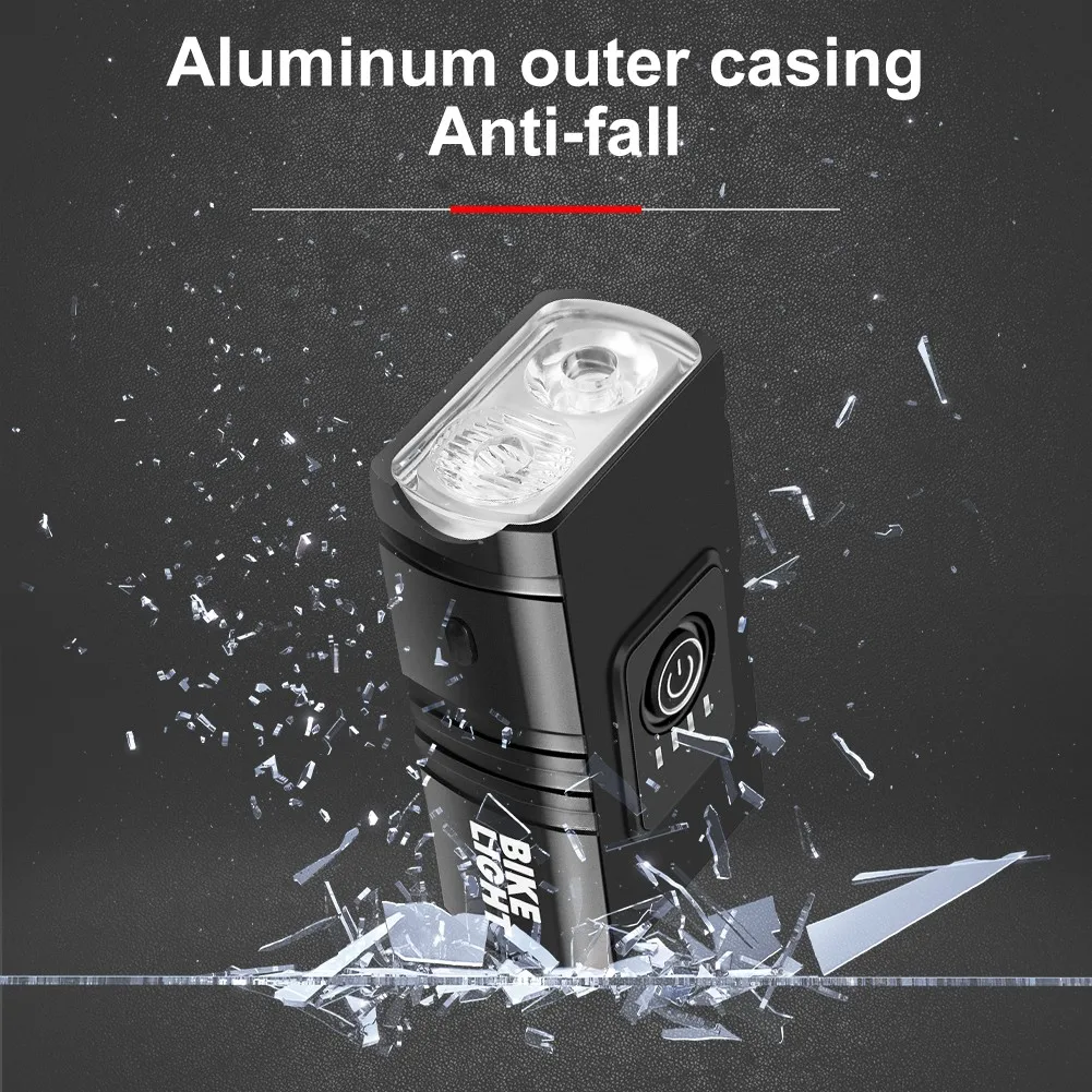 Светодиодный передний фонарь T6 для велосипеда зарядка через USB 1000 лм дисплей