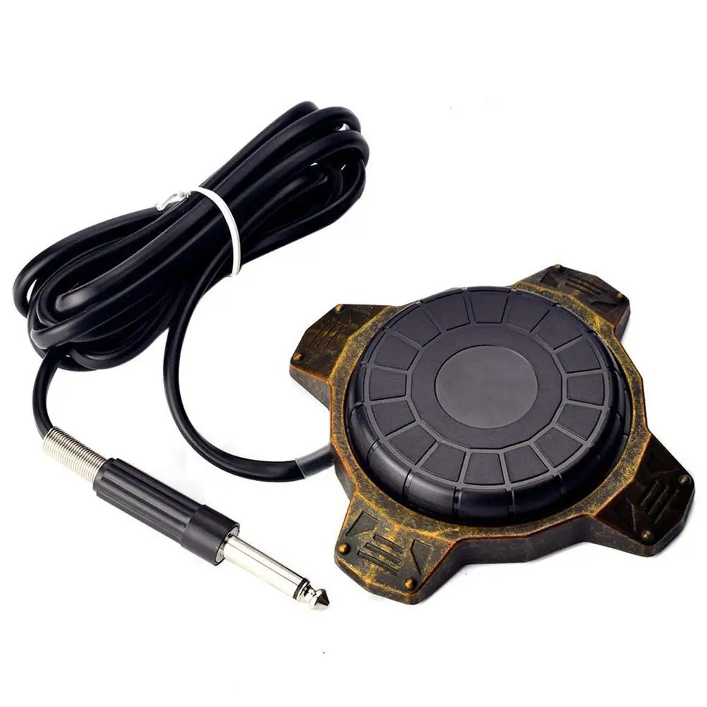 

BellyLady Square Cupper Pedal Profession Tattoo Clip Cord Power Supply Pedal Tattoo Machine Accessory