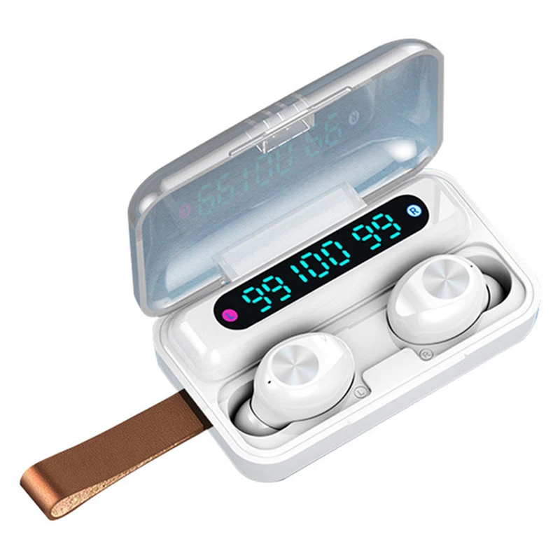 

Wireless Hesdphones Stereo Headset Touch Three True Power Display Waterproof Wireless Bluetooth Headset