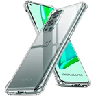 Чехол для Oneplus 9 8 7 7t Pro 8T 9R Nord N10 N100 Z 6 5 3 6T 5T, мягкий силиконовый прозрачный противоударный чехол из ТПУ с воздушной подушкой