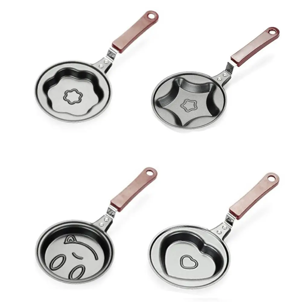 Форма для яиц симпатичная форма сковорода антипригарная нержавеющая сталь мини