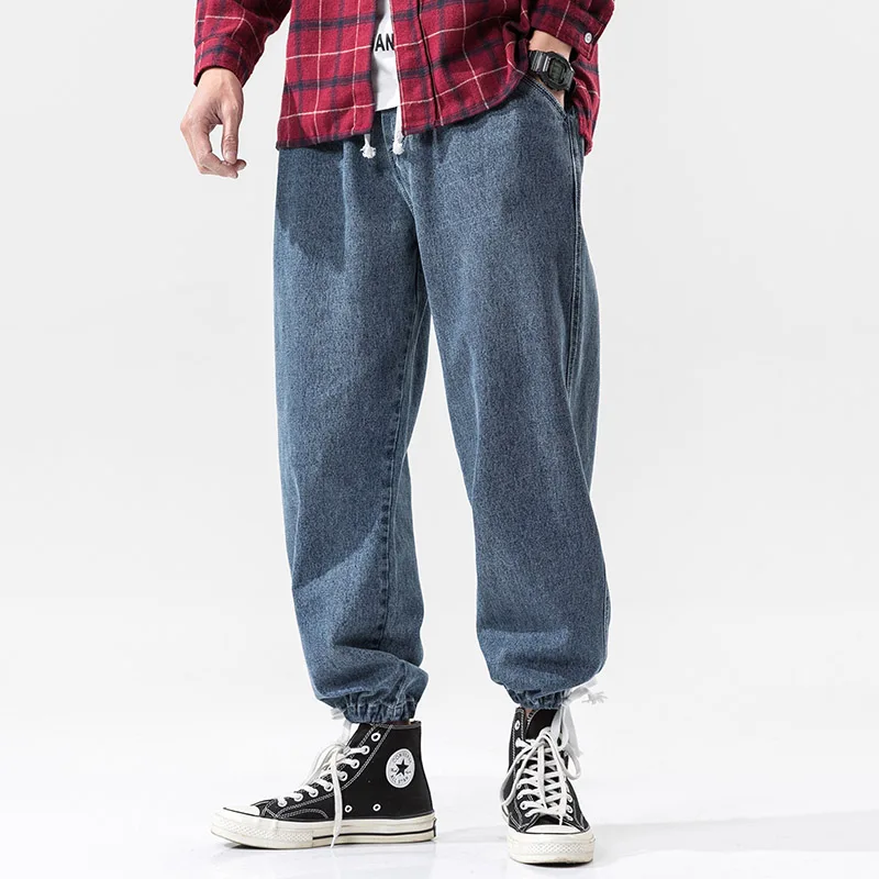 IiDossan модные джинсы больших размеров 2020 Мужские штаны японские Harajuku мужские