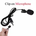Портативный проводной мини-микрофон, 1,2 м