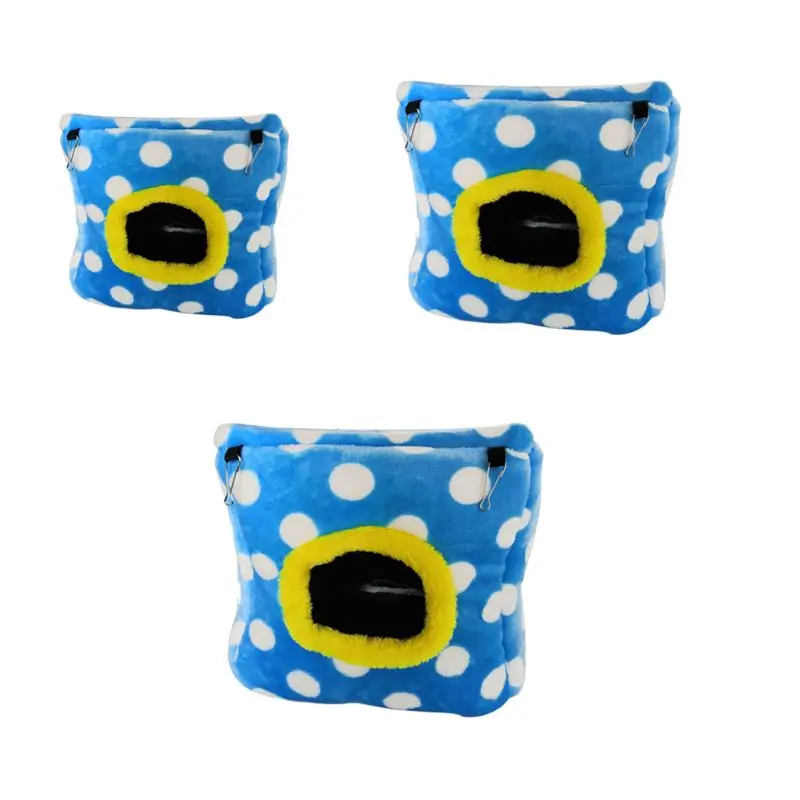 Большая Птица уютная хижина гнездо Зимний теплый плюшевый домик для птиц висячая