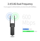 COMFAST Wi-Fi ретранслятор 11AC гигабитная Двухчастотная стандартная usb-связь 600 Мбитс настольный ноутбук компьютер WiFi ресивер дистанционное управление