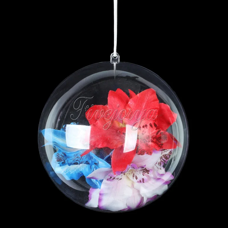 20 шт. Романтический дизайн фотопрозрачный пластиковый Рождественский